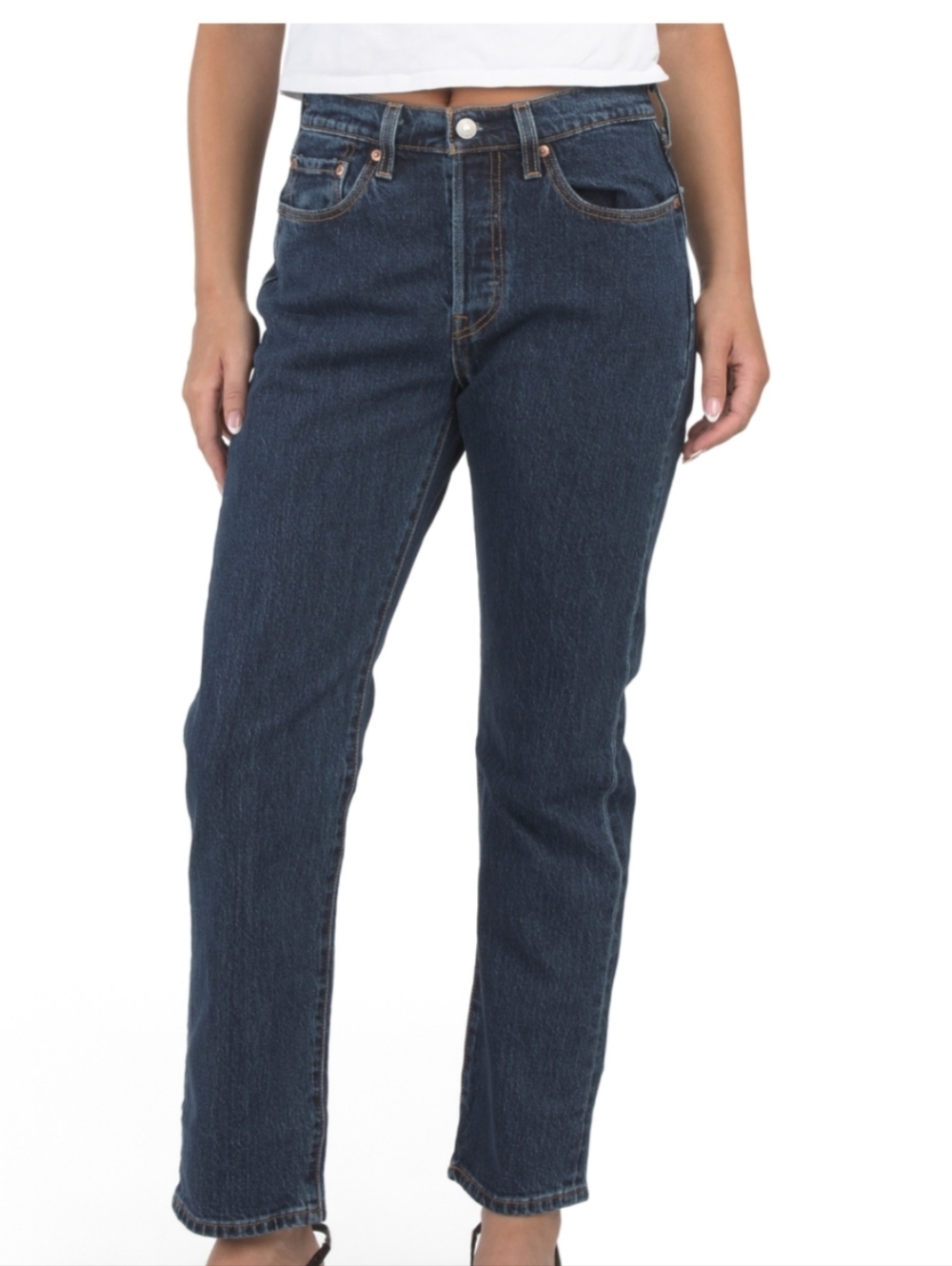 Levis 501 Original Fit Straight Leg- Salsa  Stonewash NWT
